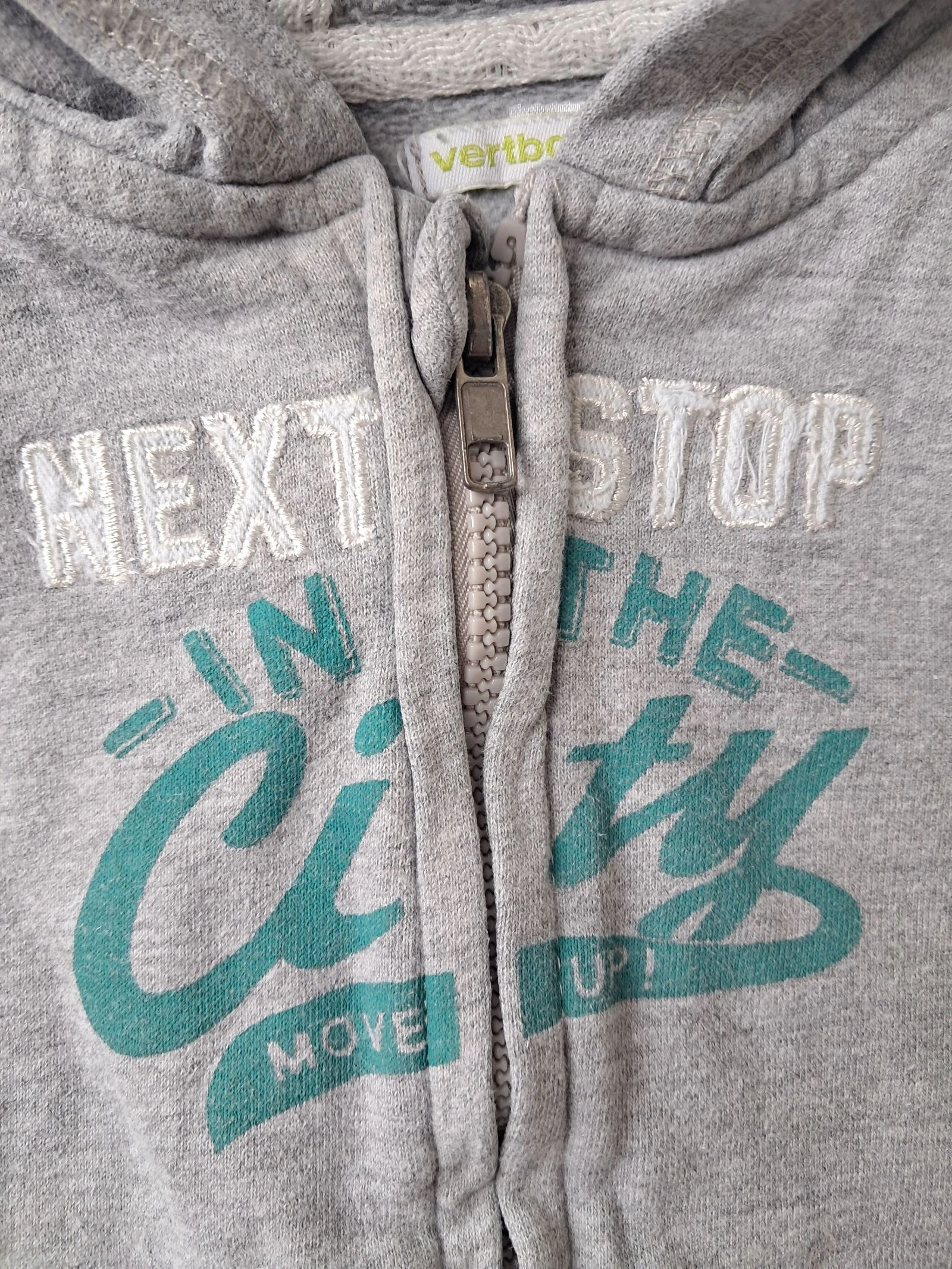 Grey hoodie sweater jacket size 3 years 94cm – photo 2